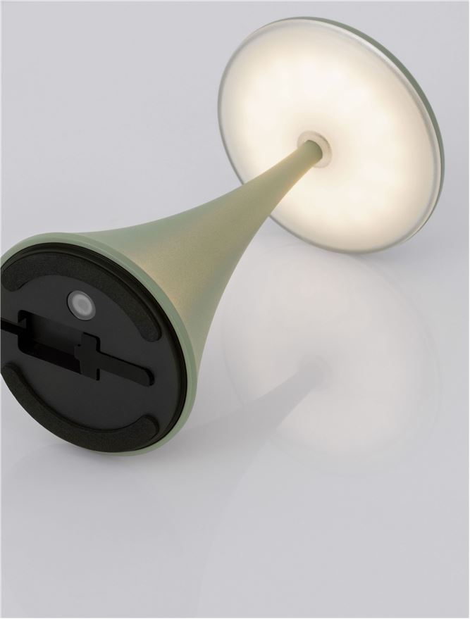 Външен аплик ELBO 2W LED Маслинено зелен леят алуминий мат поликарбонат