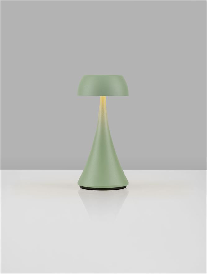 Външен аплик YCRO 2W LED Маслинено зелен леят алуминий мат поликарбонат