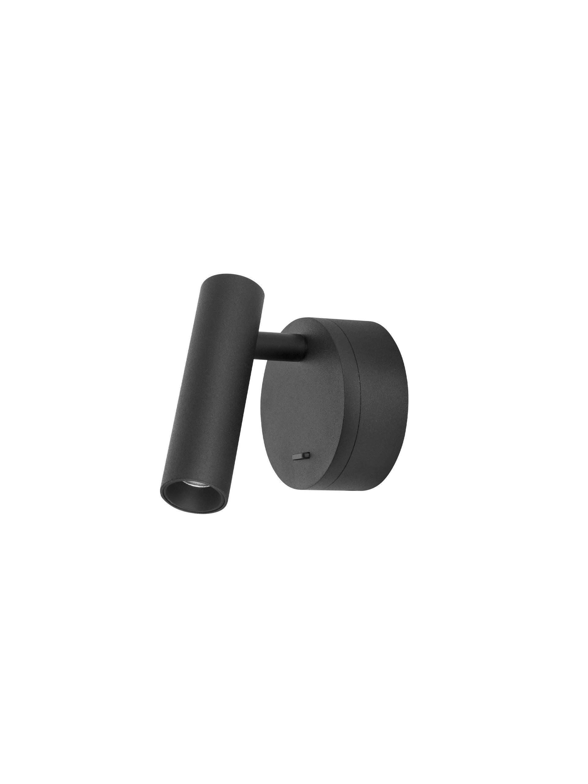 Висящо осветително тяло (пендел) CLIP 3W 190Lm Пясъчно черен алуминий