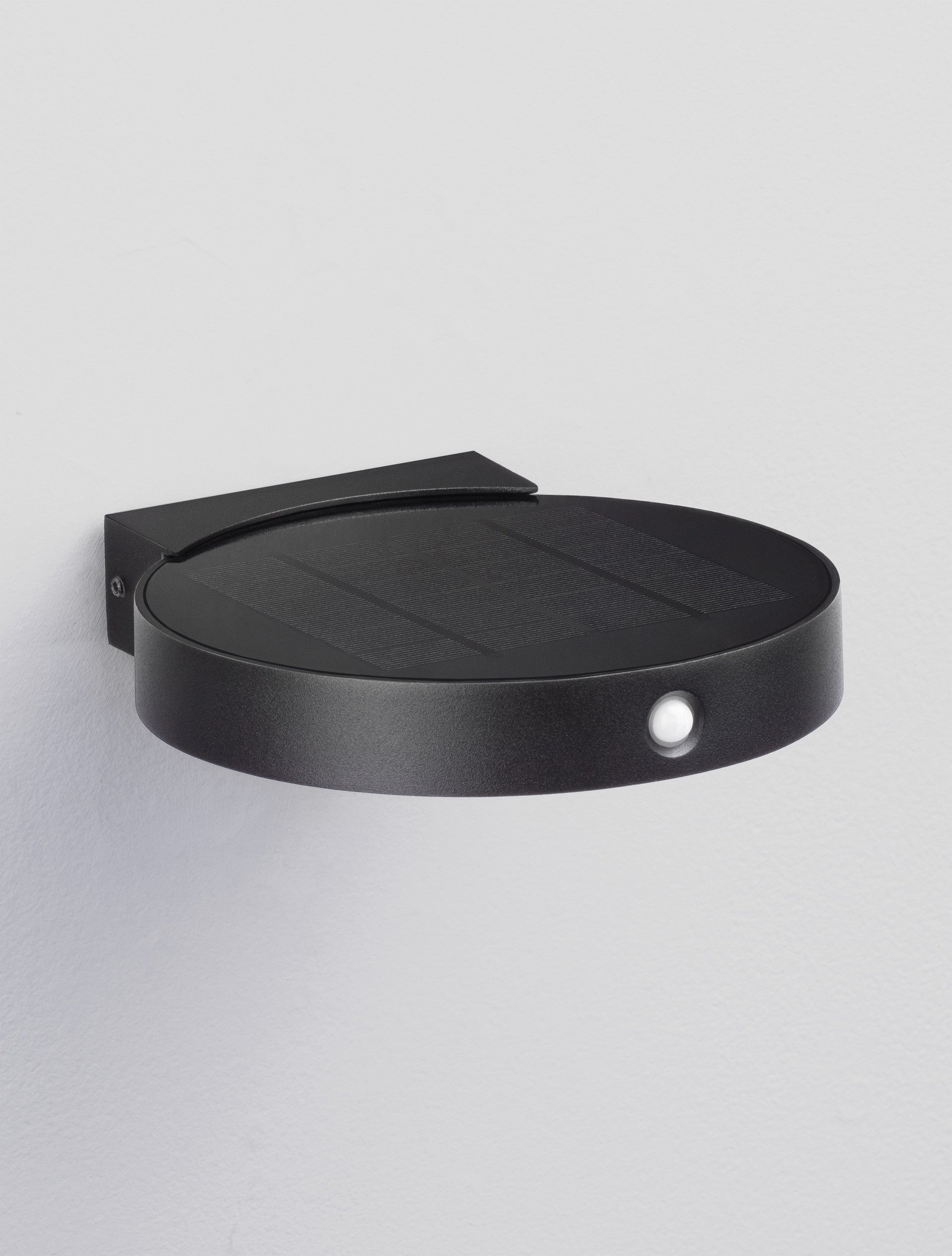 Външен аплик AIGO LED 2W Тъмен антрацит алуминий и прозрачно стъкло със сензор L16 W17.7 H3.2см IP65