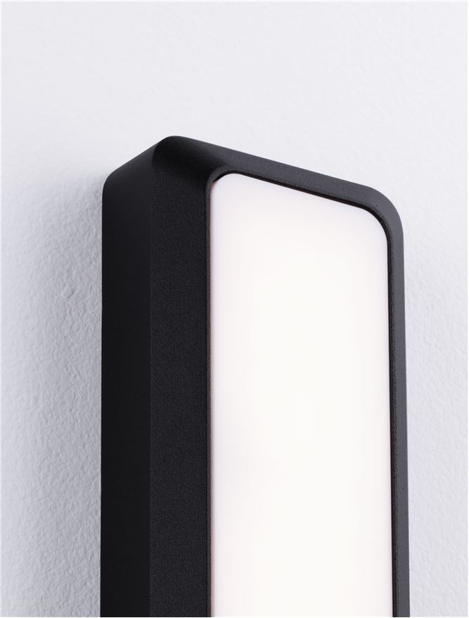 Външен аплик APPIA 5W Тъмен антрацит леят алуминий матиран поликарбонат