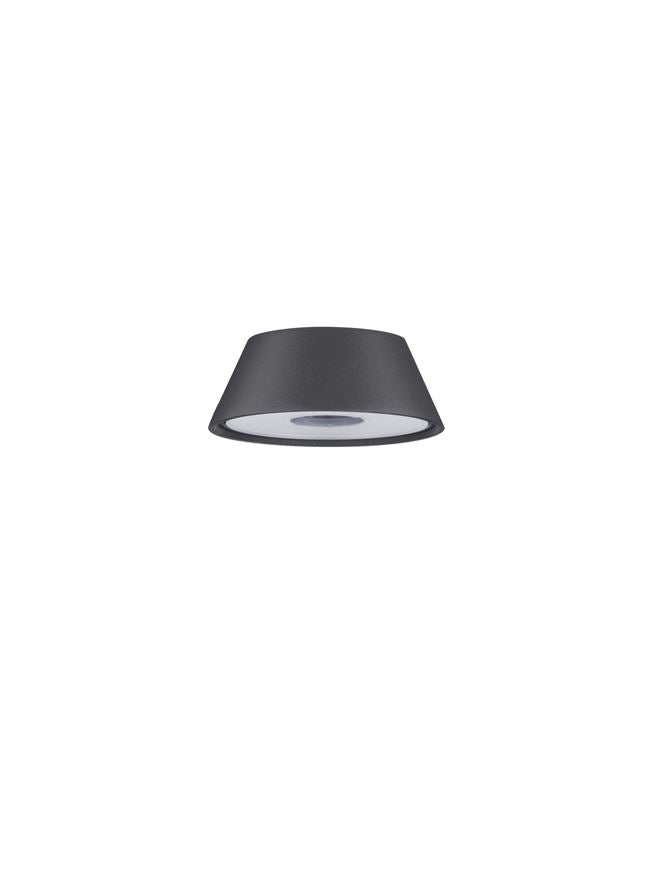 Външен аплик LUMO 1.6W Тъмен сив леят алуминий и поликарбонат матиран IP54
