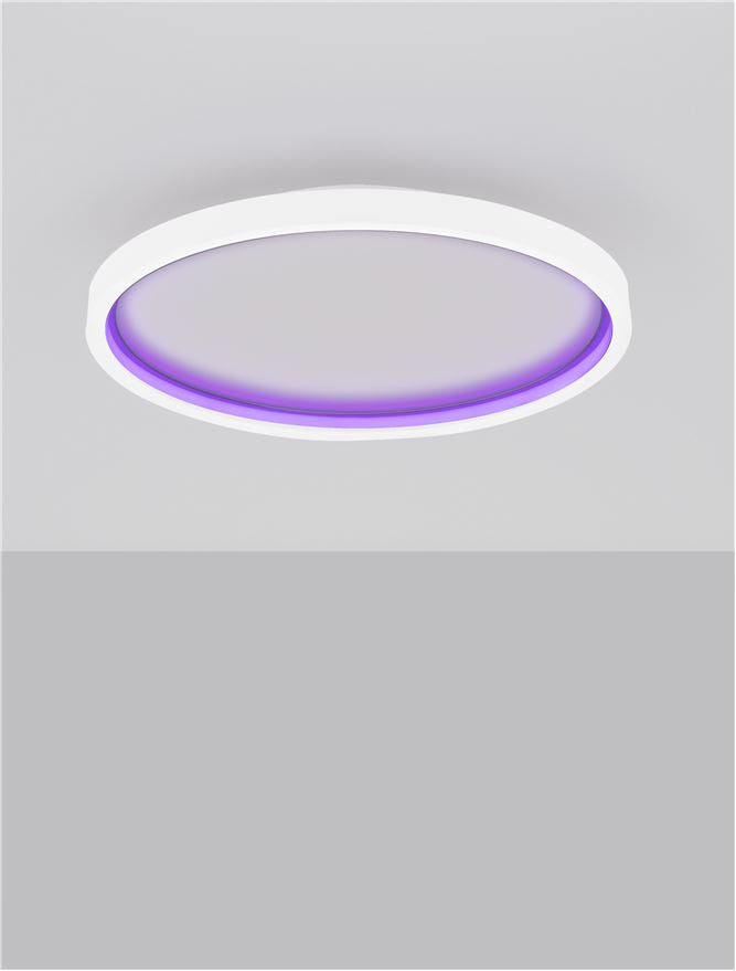 Висящо осветително тяло (пендел) CHET 30W Пясъчно бял RGB димируем