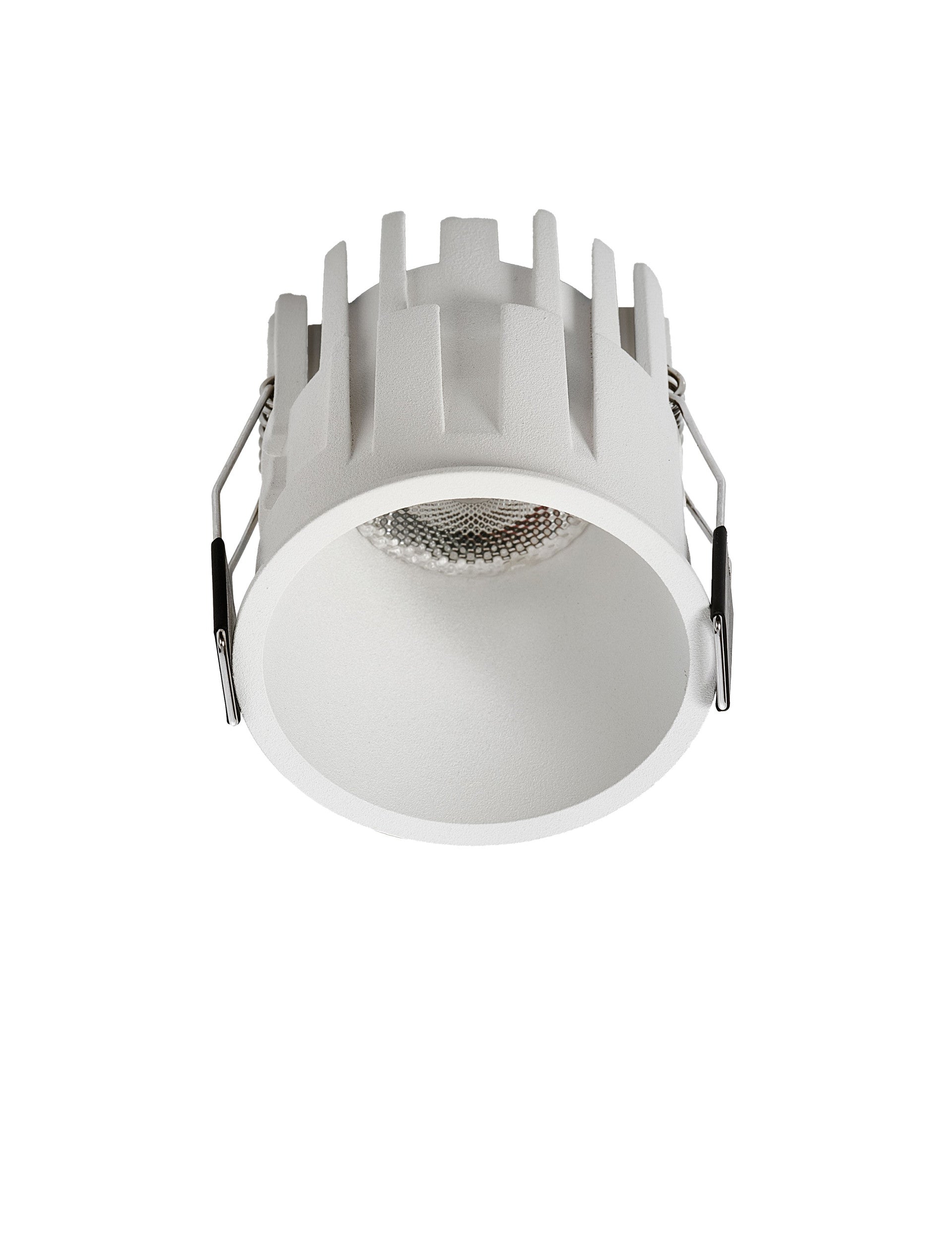 LED спот TALUS 7W 1800-3000K Фиксиран безрамков Бял димируем ⌀60 H65мм IP44