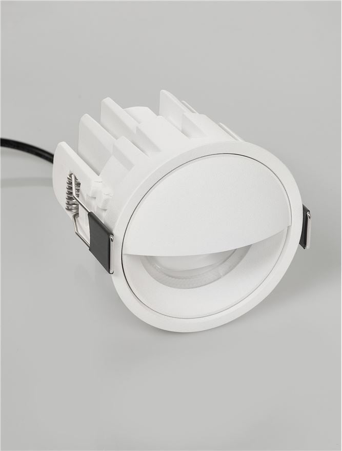 LED спот CIRRUS 13W 3000K Фиксиран бял Wall Washer ⌀73 H78мм