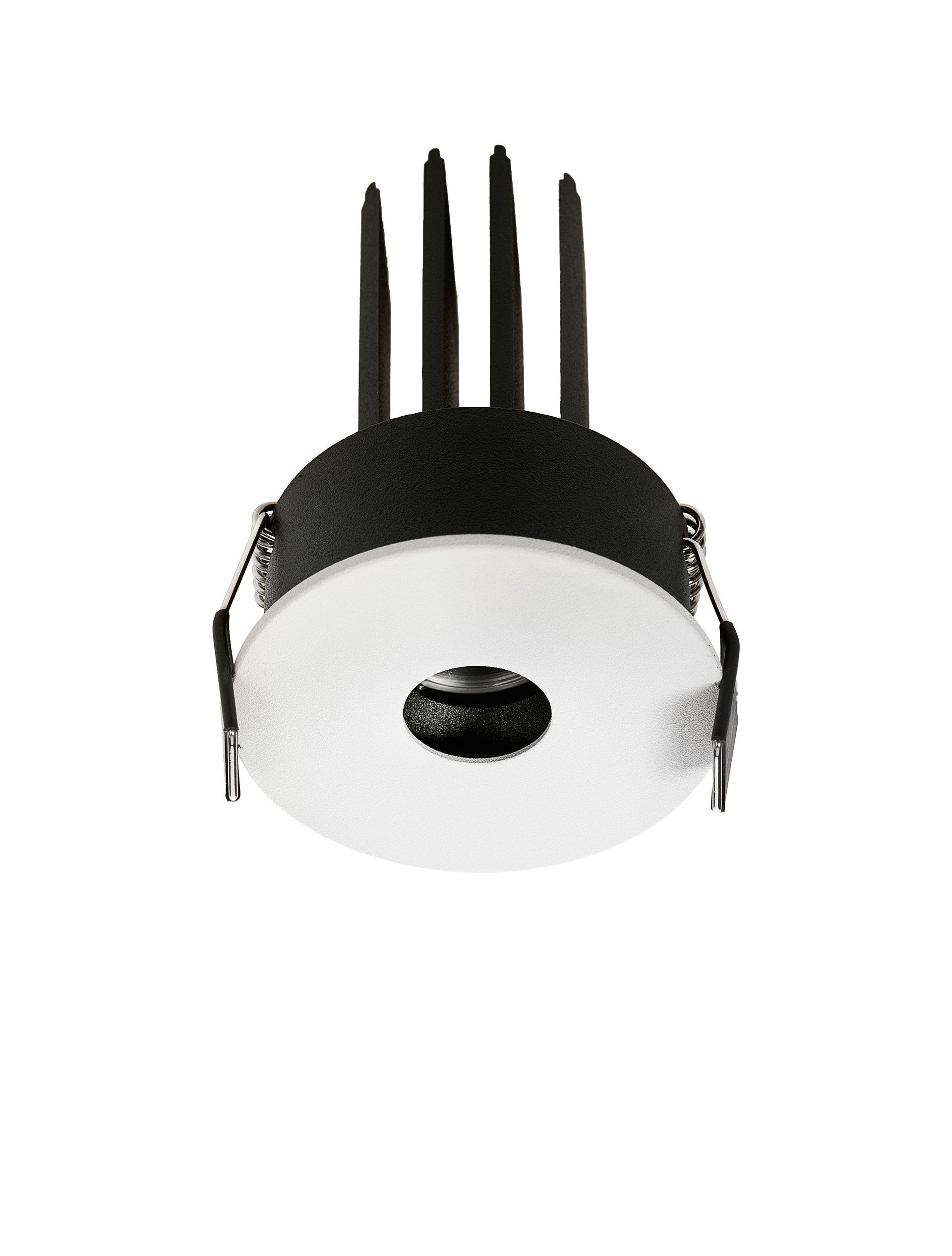 LED спот HOLLOW 7W 3000K Регулируем безрамков Бял ⌀60 H82мм