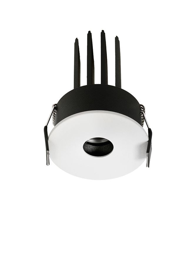 LED спот HOLLOW 7W 3000K Регулируем безрамков Бял ⌀60 H82мм