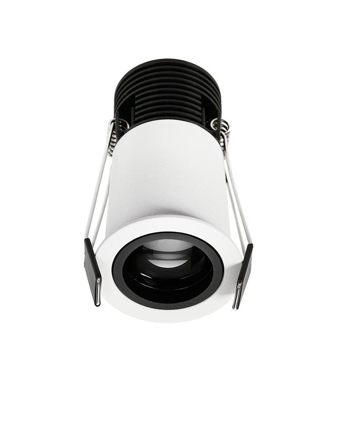 LED спот OTTO LENS 7W 3000K Регулируем Бял ⌀50 H87мм
