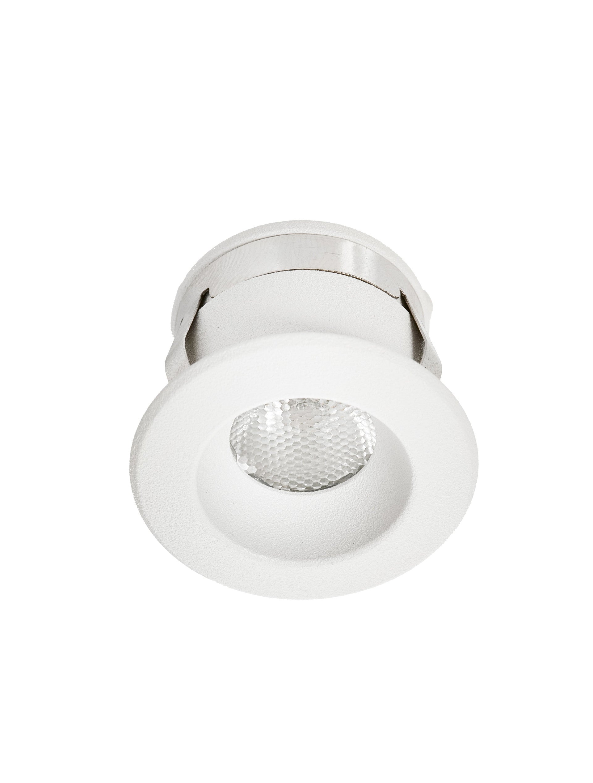 LED спот LOGGIA 1W Матово бял Ø30 H22мм 3000K IP20