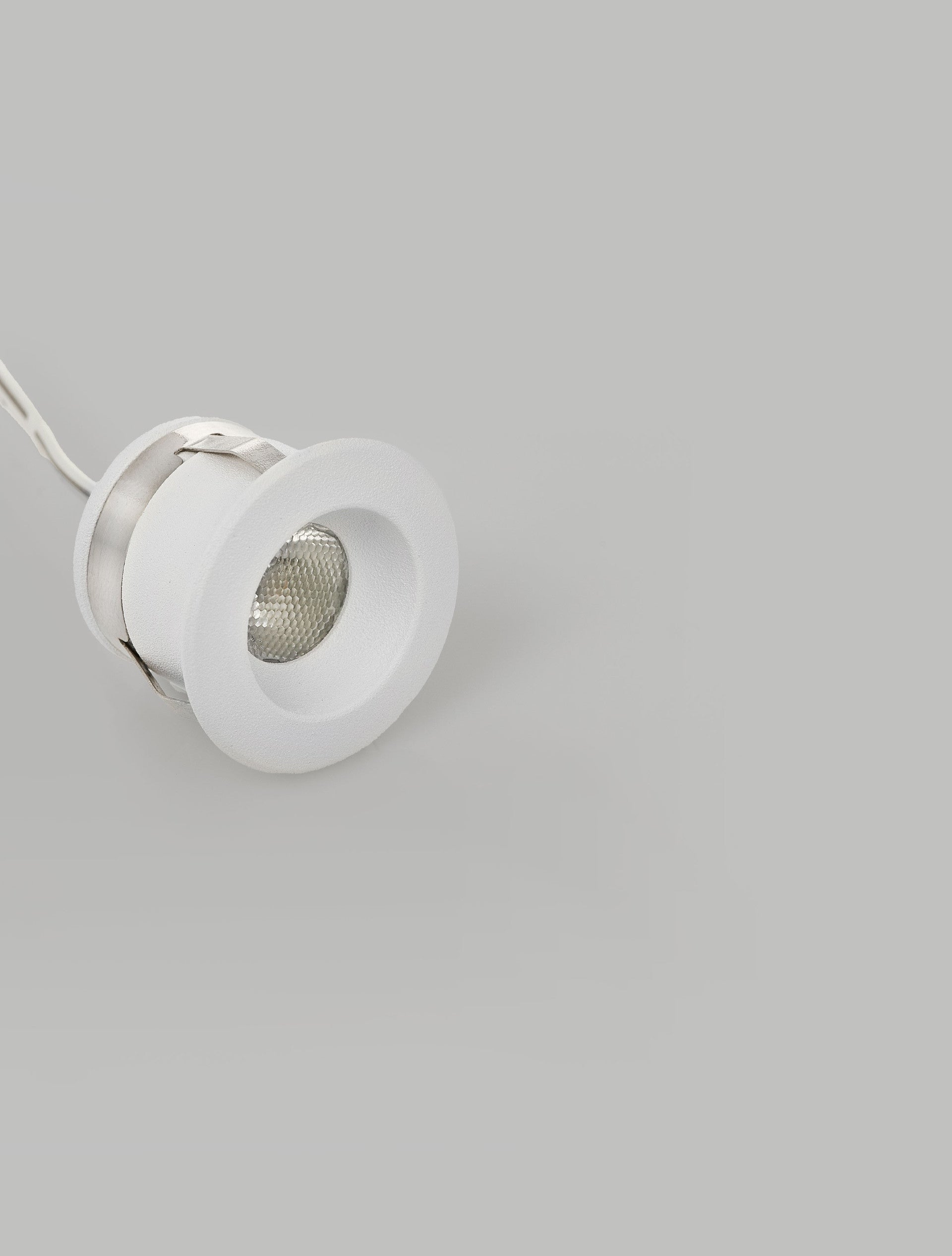 LED спот LOGGIA 1W Матово бял Ø30 H22мм 3000K IP20