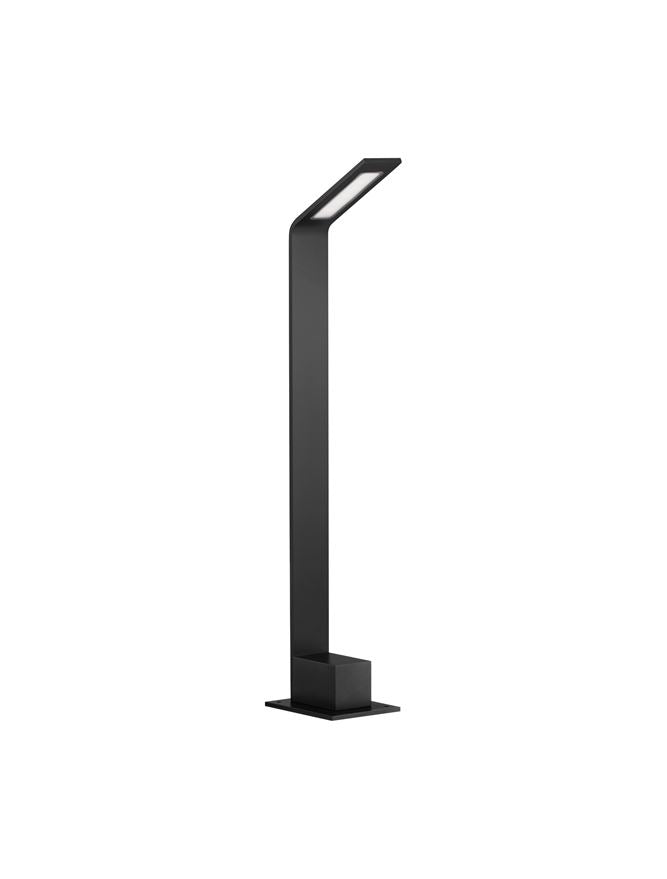 Външен пендел VEL LED 7W Пясъчно черен алуминий ⌀9.5 H61см IP65