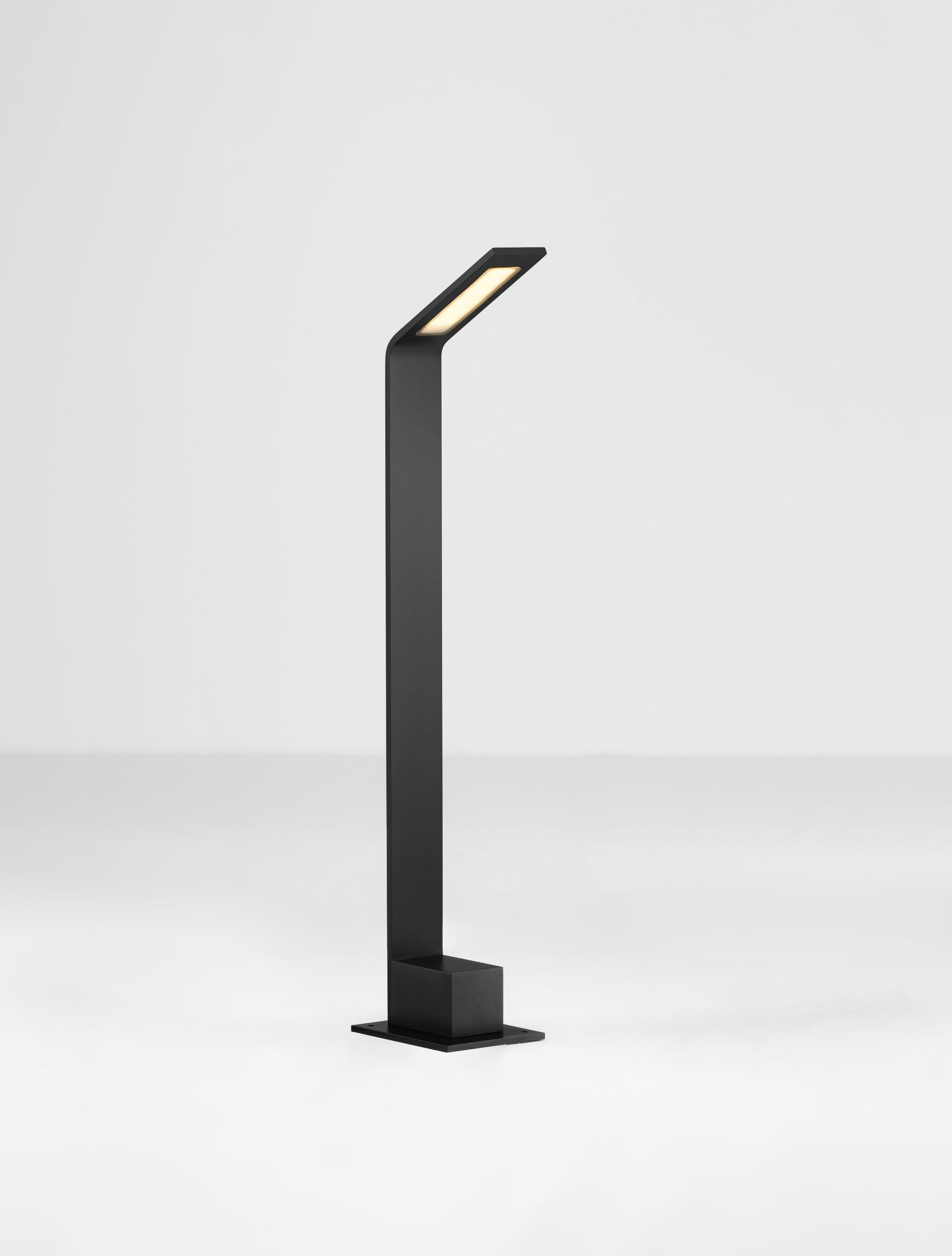 Външен пендел VEL LED 7W Пясъчно черен алуминий ⌀9.5 H61см IP65