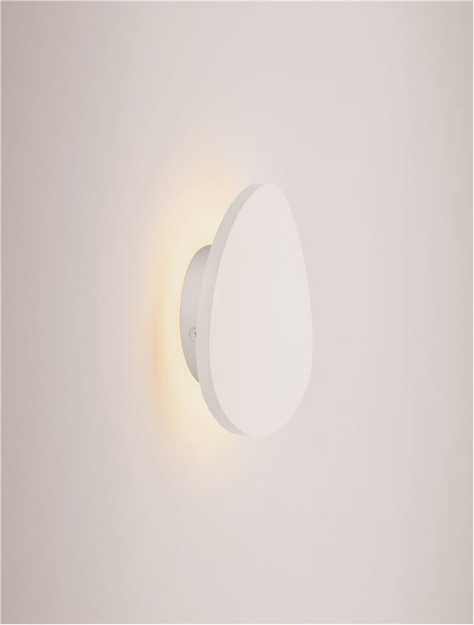 Висящо осветително тяло (пендел) ATENA 8W LED Пясъчно бял алуминий ⌀20 H3.5см