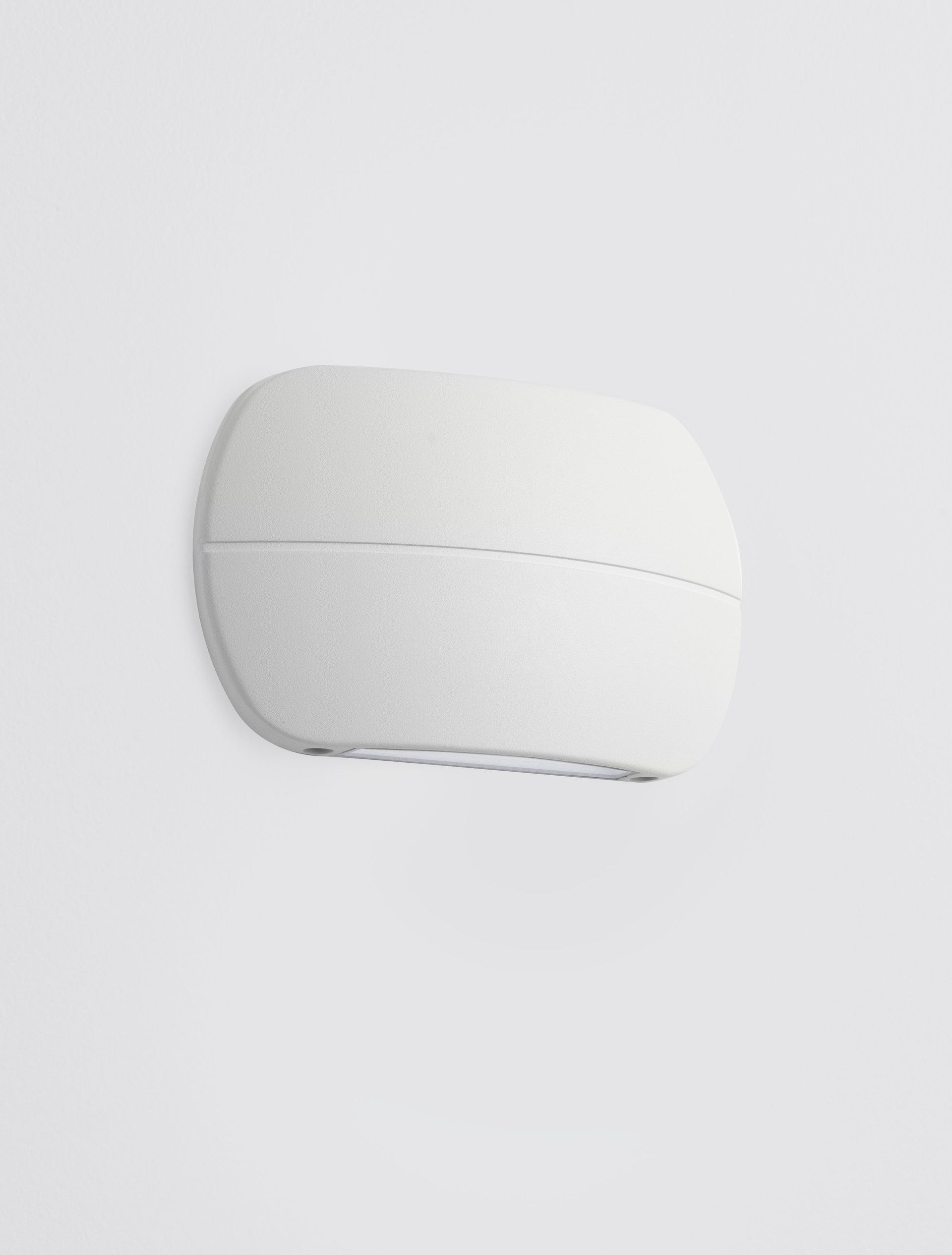Външен аплик PRATO 10W LED Пясъчно бял алуминий и стъкло IP65 3000K