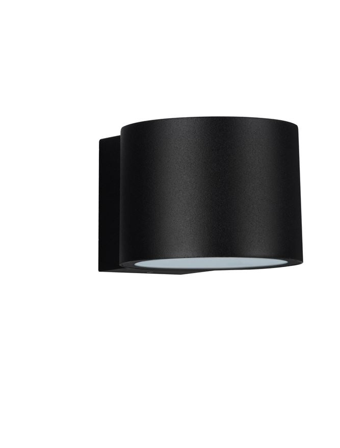 Външен аплик BETA 8W LED Пясъчно черен алуминий и стъкло IP54 3000K