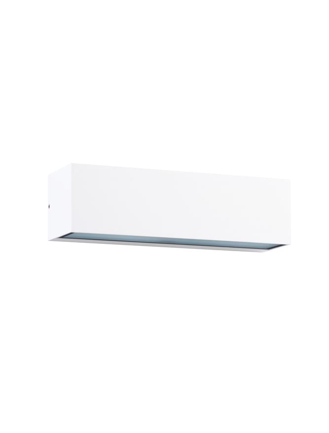 Градинска лампа FLORA 10W Пясъчно бял алуминий с дифузер IP54 3000K L23см