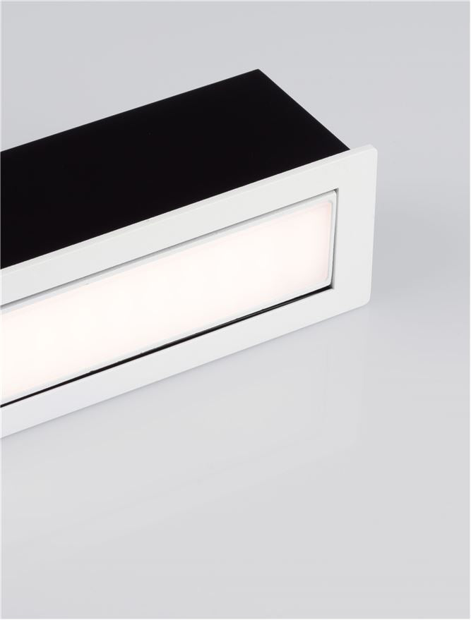 Външен аплик ECHO 6W Пясъчно бял алуминий IP54