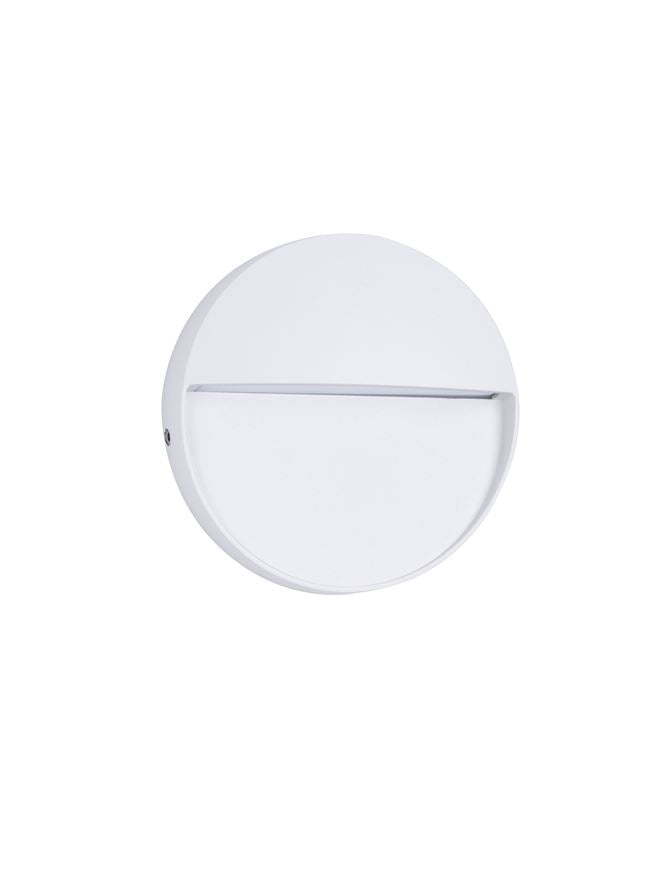 Външен аплик TOBY 3W LED Пясъчно бял алуминий и поликарбонат IP54 ⌀11