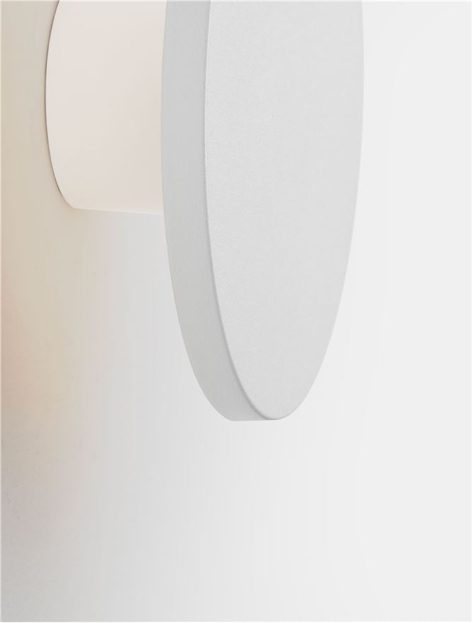 Градинска лампа TOWER 8W Пясъчно бял акрил и поликарбонат IP65 ⌀16.5 W5.8 H16.5см