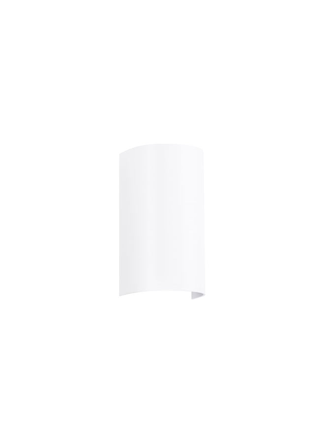 Външен аплик YORK 2x10W GU10 LED Пясъчно бял акрил и поликарбонат IP65 без крушка