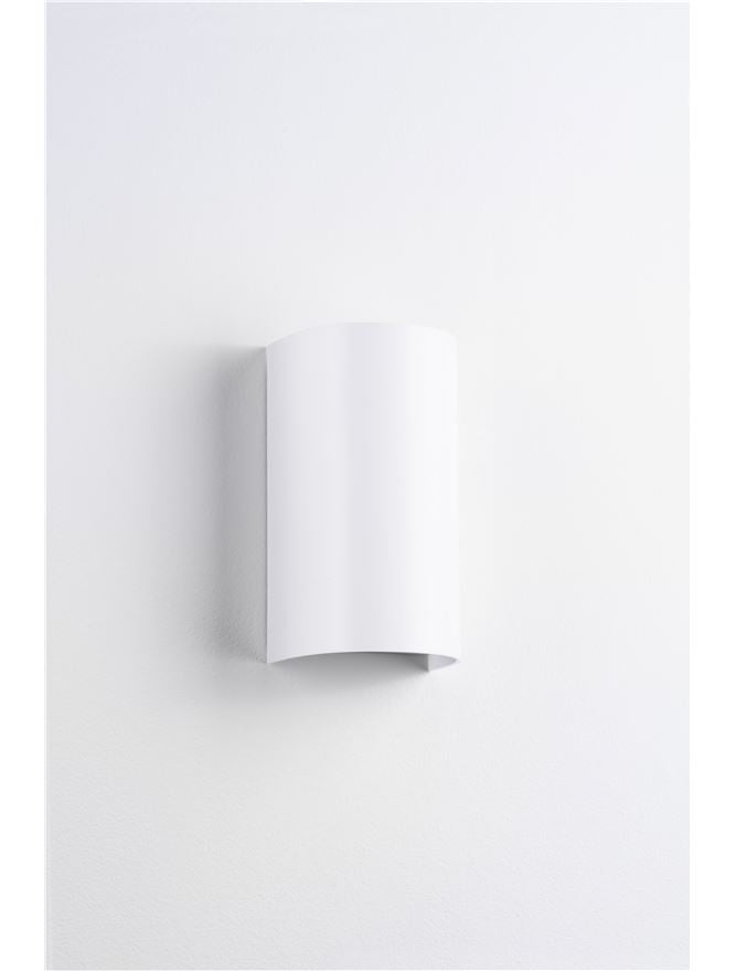 Външен аплик YORK 2x10W GU10 LED Пясъчно бял акрил и поликарбонат IP65 без крушка