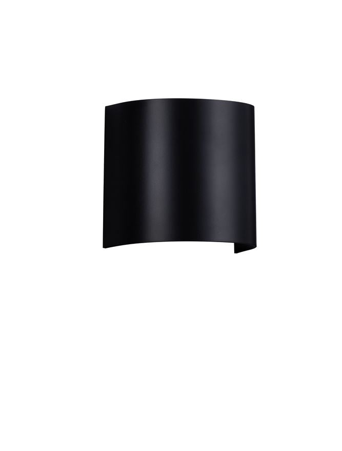 Външен аплик YORK 10W GU10 LED Пясъчно черен акрил и поликарбонат IP65 без крушка
