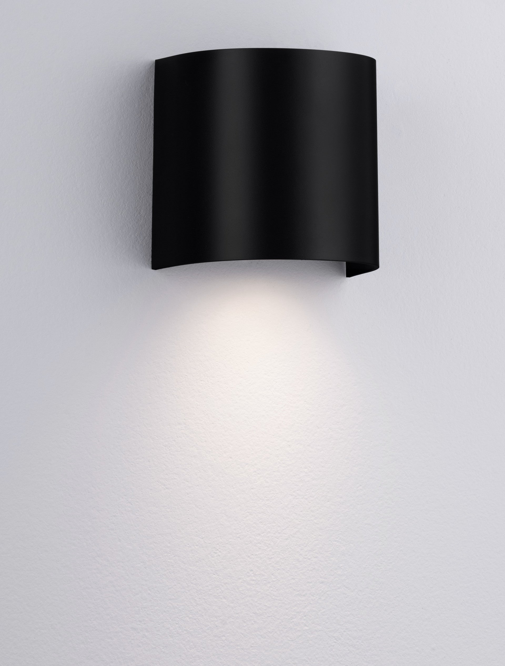 Външен аплик YORK 10W GU10 LED Пясъчно черен акрил и поликарбонат IP65 без крушка