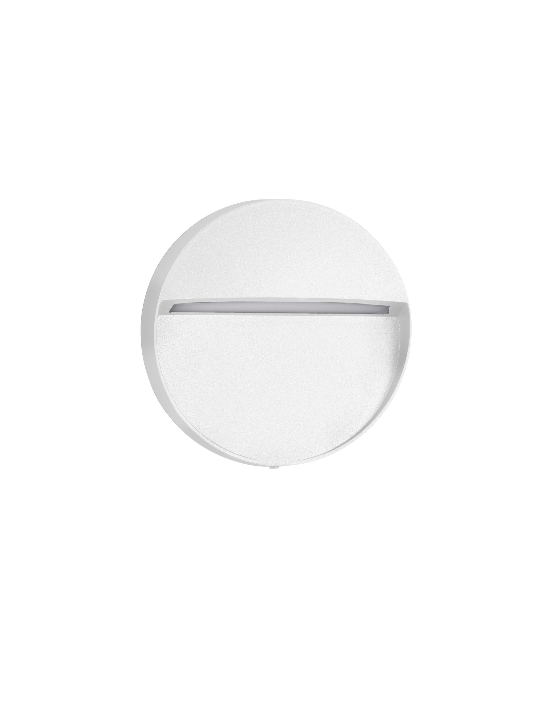 Външен аплик NECTAR 3W LED Пясъчно бял алуминий и поликарбонат IP65 ⌀12 H2.8см