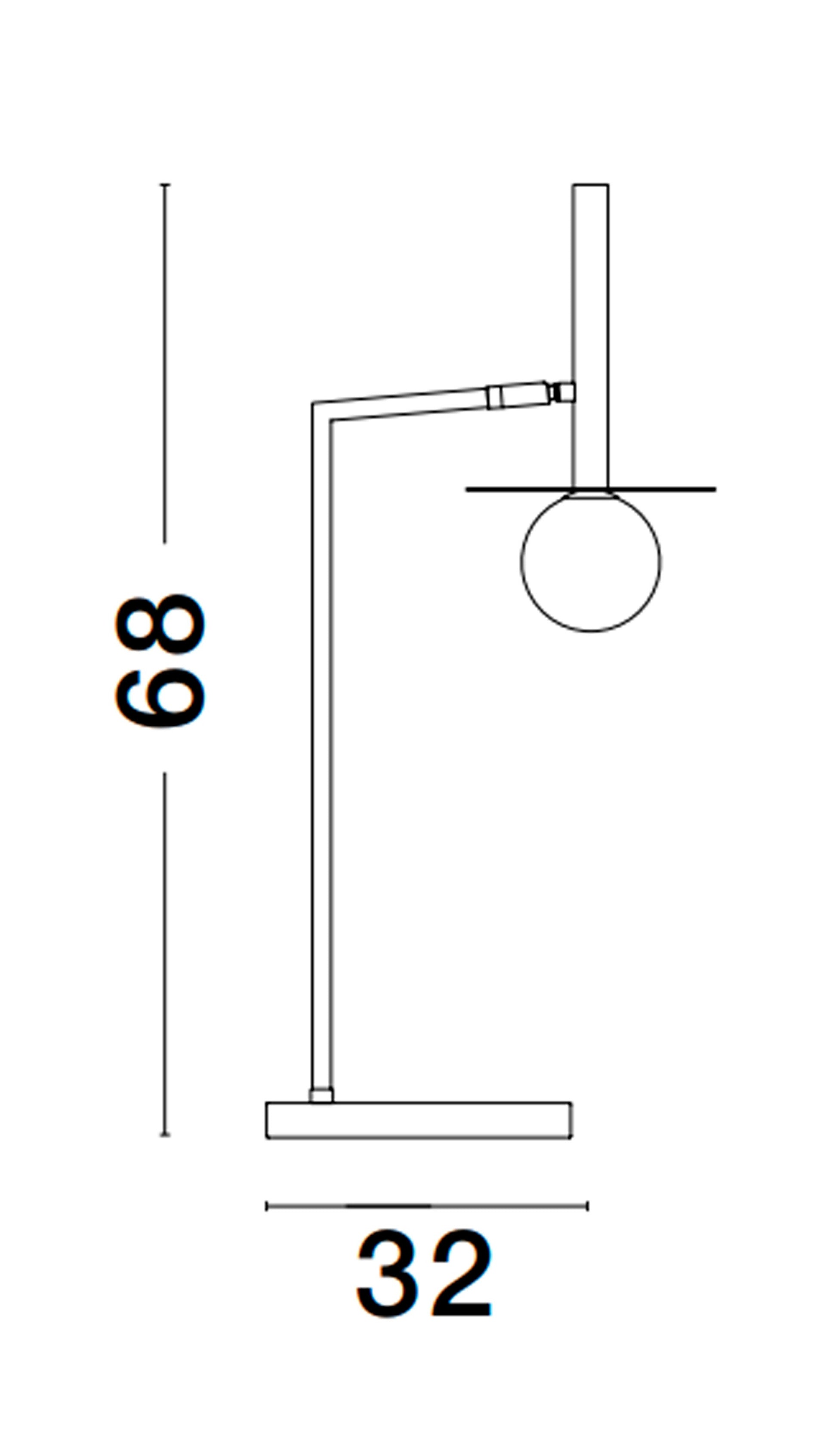 Висящо осветително тяло (пендел) PIELO 5W LED G9 Златист месинг и опалово стъкло ⌀32 H68см