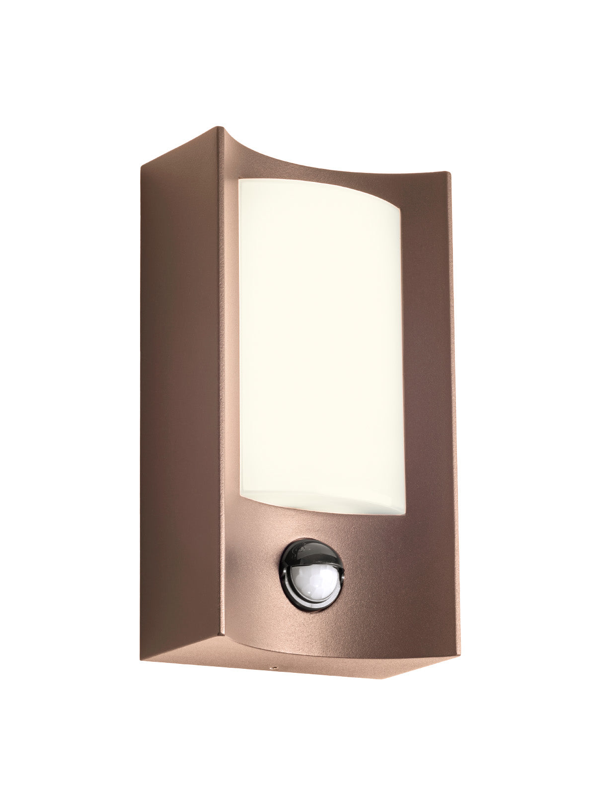 WARP LED стенен аплик с сензор SMD 8W IP44 мед 3000K