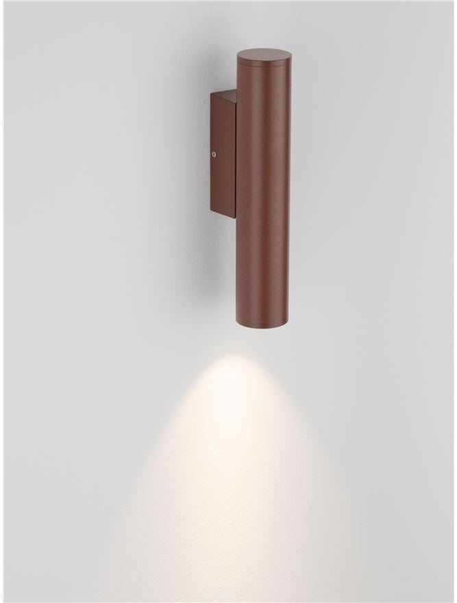 Външен аплик TORRIN 3W LED Ръжда алуминий и стъкло IP65 3000K