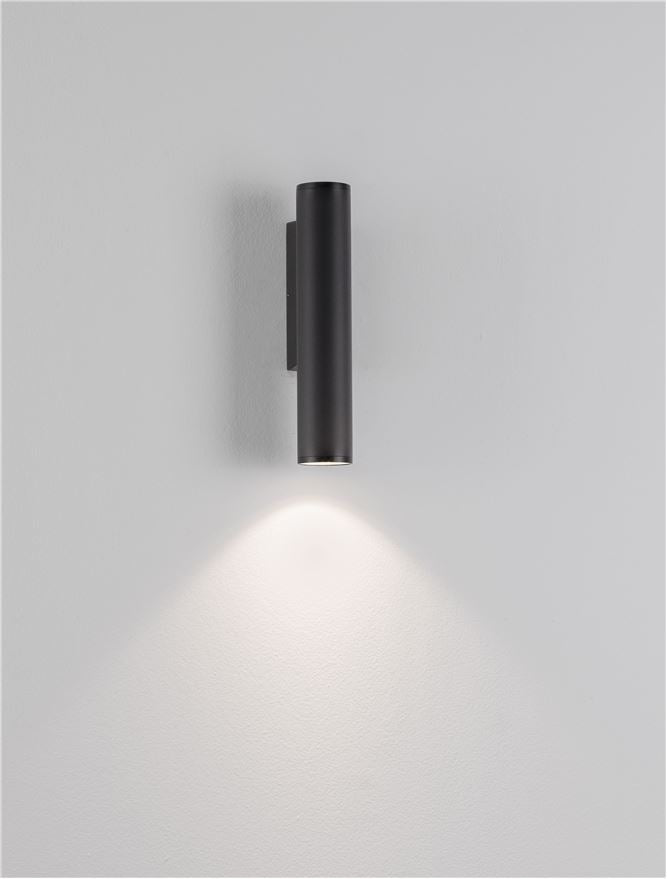 Външен аплик TORRIN 3W LED Тъмен антрацит алуминий и стъкло IP65 3000K
