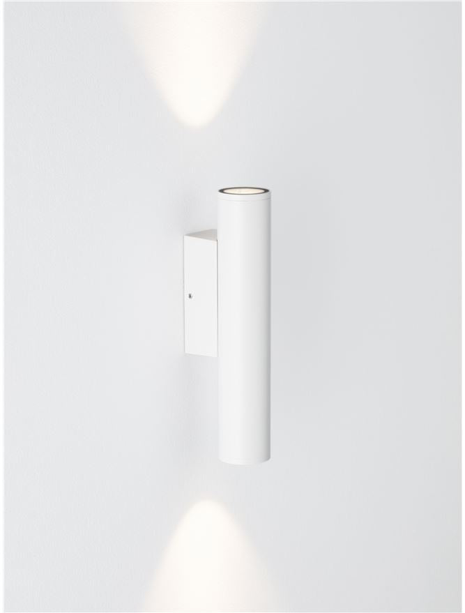 Външен аплик TORRIN 6W LED Пясъчно бял алуминий и стъкло IP65 3000K