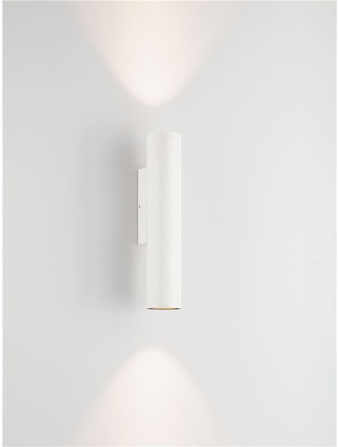 Външен аплик TORRIN 6W LED Пясъчно бял алуминий и стъкло IP65 2700K