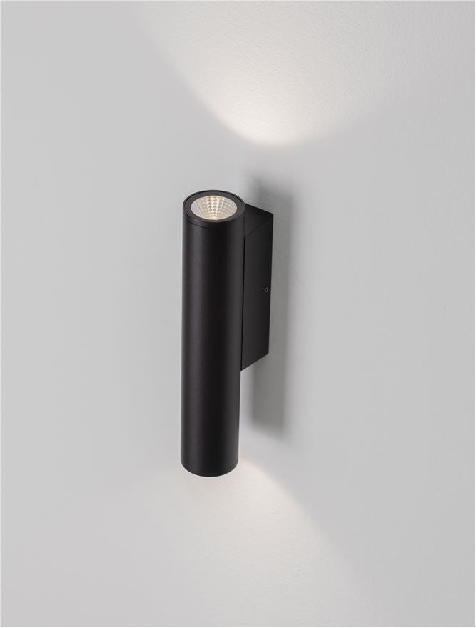 Външен аплик TORRIN 6W LED Тъмен антрацит алуминий и стъкло IP65 3000K
