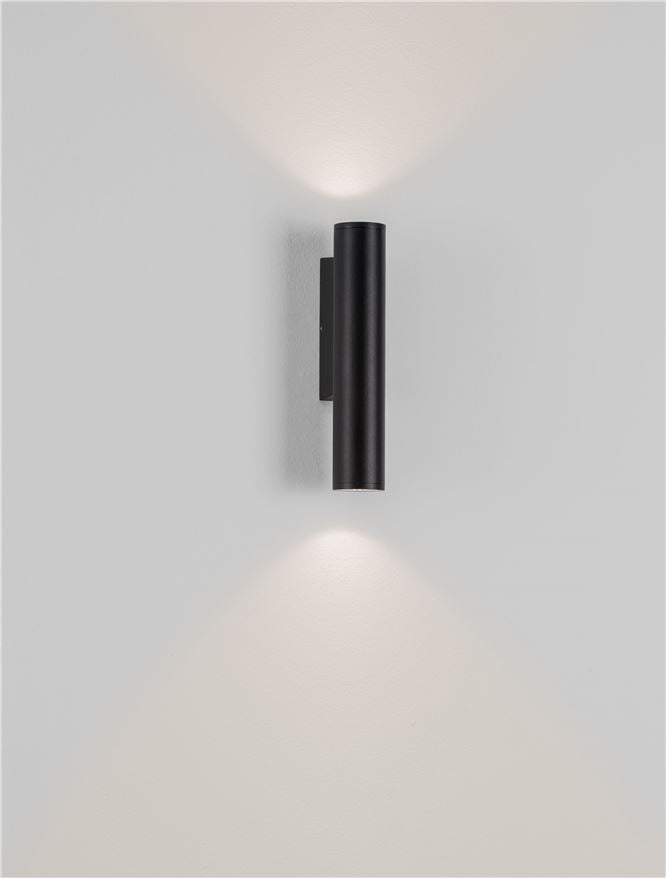 Външен аплик TORRIN 6W LED Тъмен антрацит алуминий и стъкло IP65 2700K