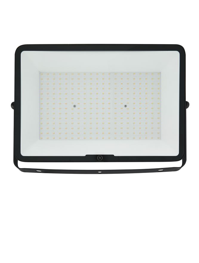 Техническо осветление GROTTO 200W 6500K IP66 Черен L43.6 W30.6 H3.6см