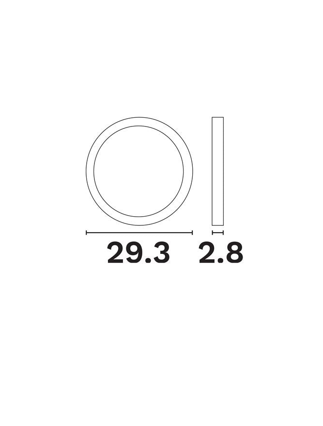 Техническо осветление MIRE 18W 3000-4000-6500K ⌀29 H2.8см