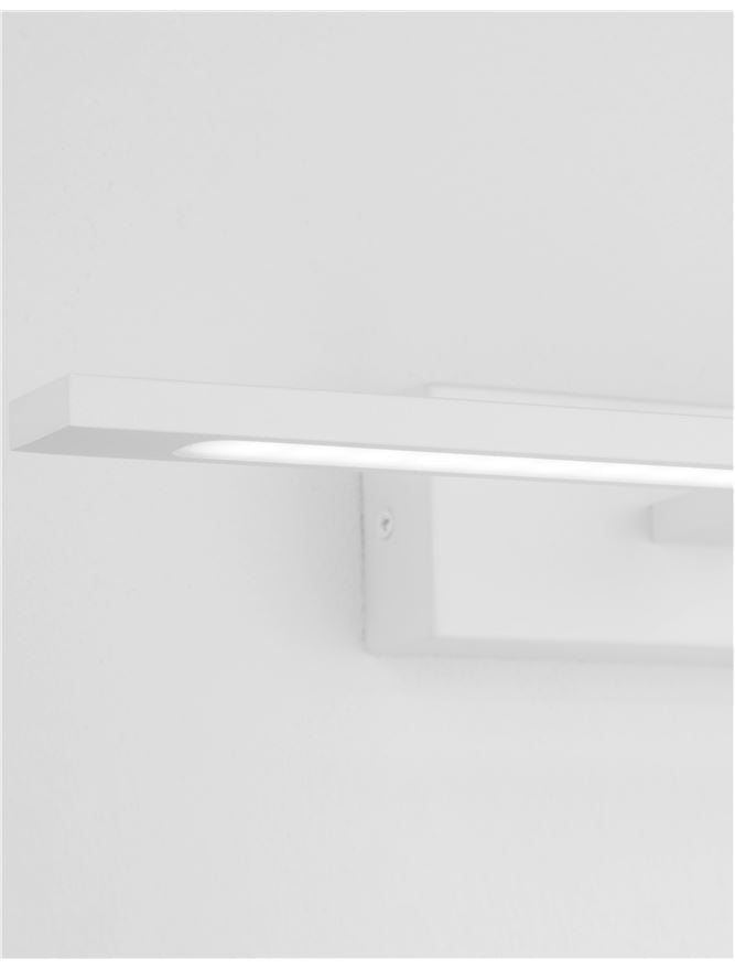 Висящо осветително тяло (пендел) MONDRIAN 12W LED Пясъчно бял алуминий и акрил IP44