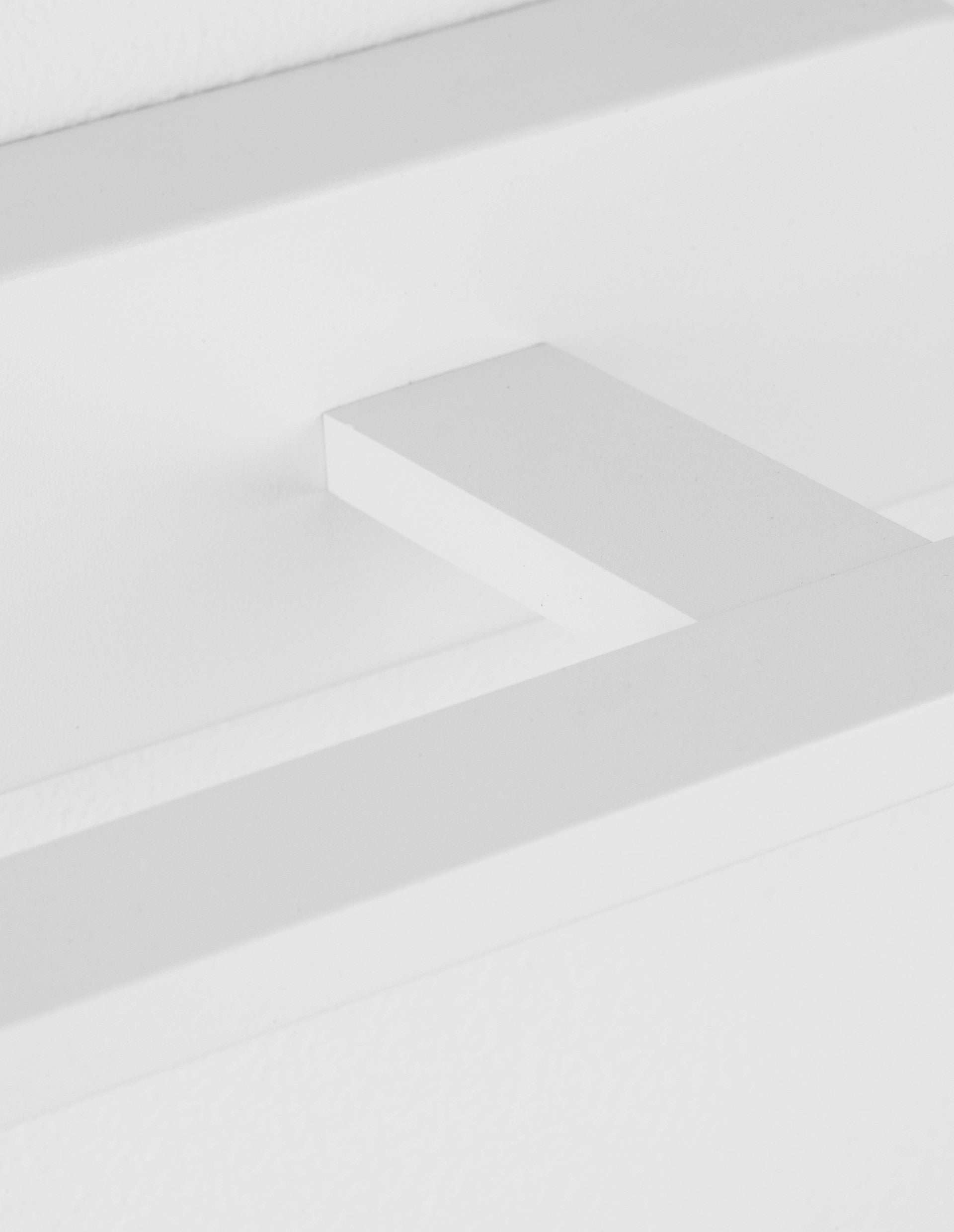 Висящо осветително тяло (пендел) MONDRIAN 12W LED Пясъчно бял алуминий и акрил IP44