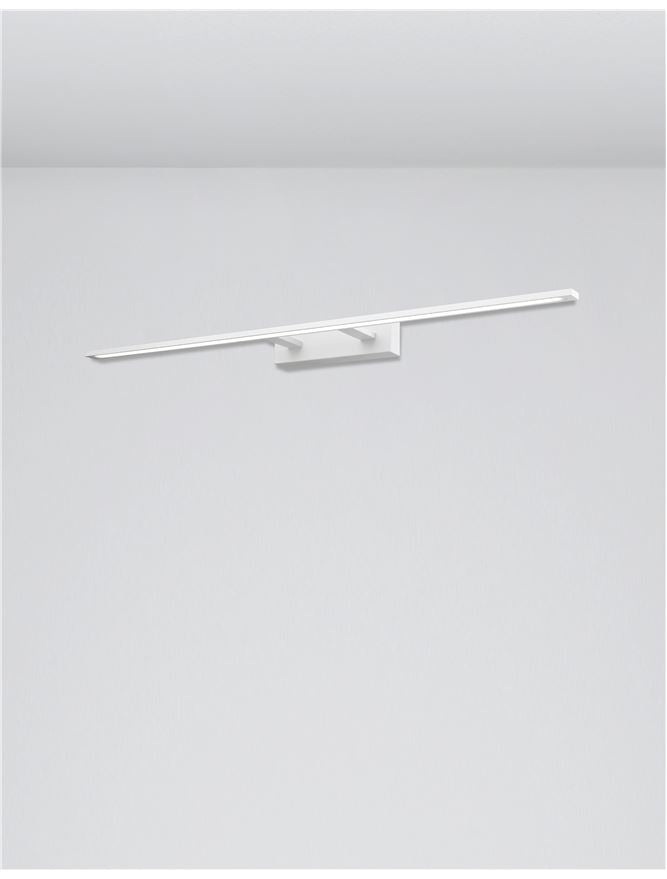 Висящо осветително тяло (пендел) LIVIA 30W LED Пясъчно бял алуминий и акрил IP44
