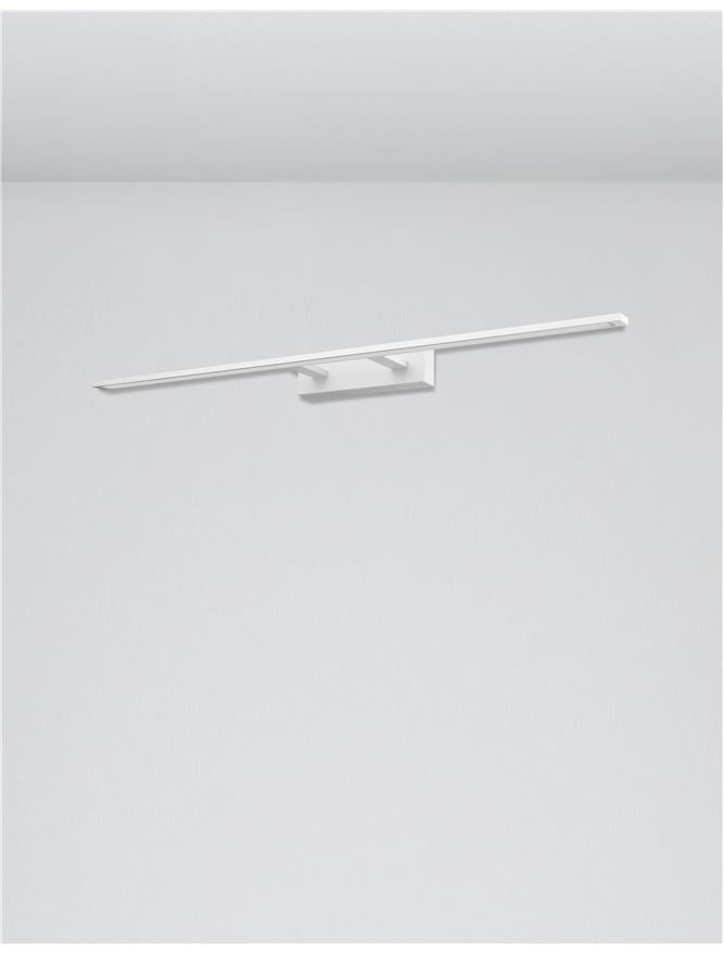 Висящо осветително тяло (пендел) LIVIA 30W LED Пясъчно бял алуминий и акрил IP44