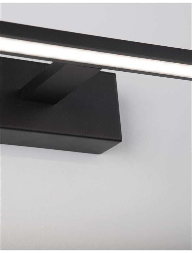 Висящо осветително тяло (пендел) LIVIA 30W LED Пясъчно черен алуминий и акрил IP44