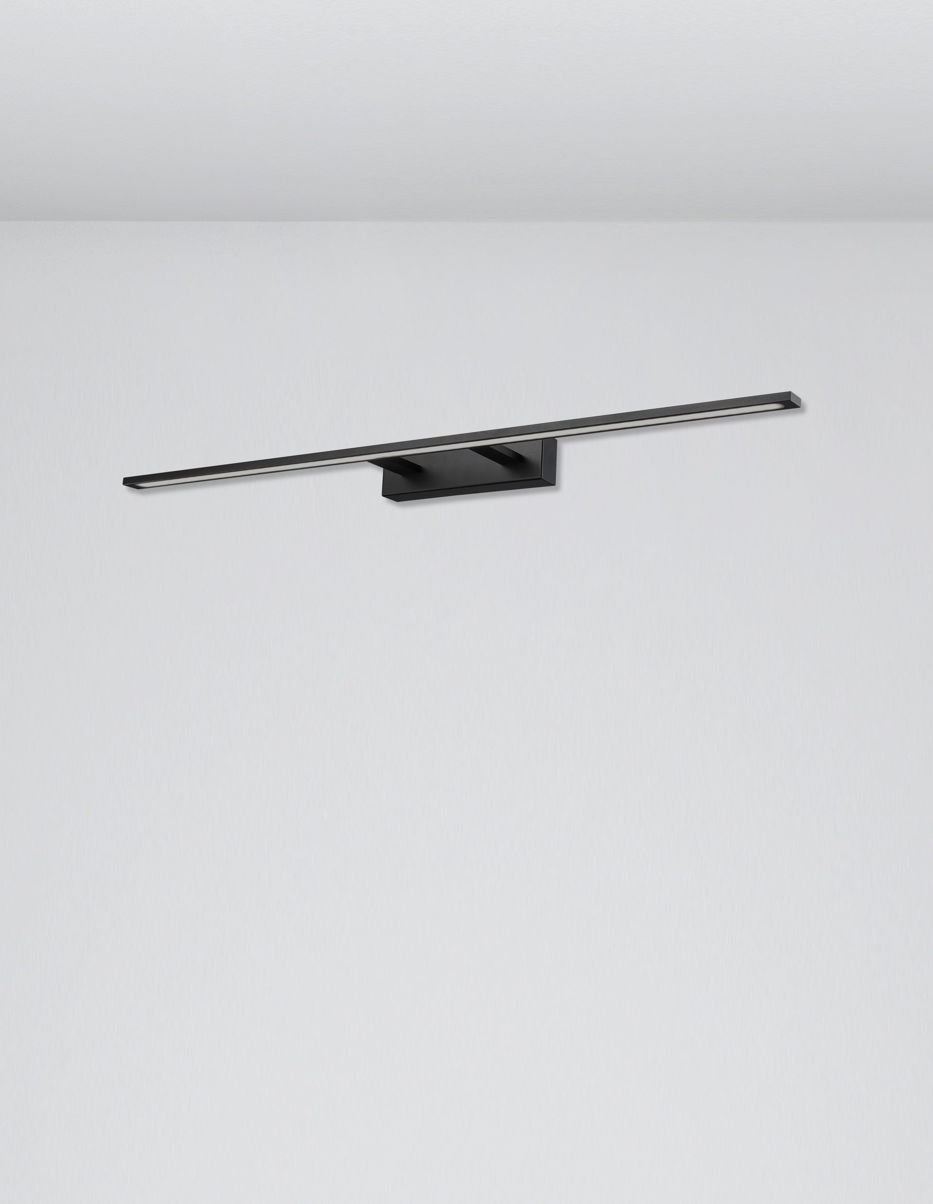 Висящо осветително тяло (пендел) LIVIA 30W LED Пясъчно черен алуминий и акрил IP44