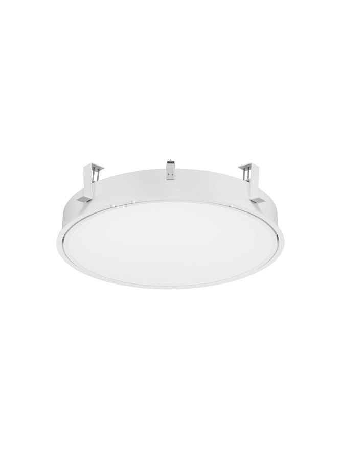 Вградено осветително тяло PERFECT LED 40W 2700-6000K Пясъчно бял алуминий