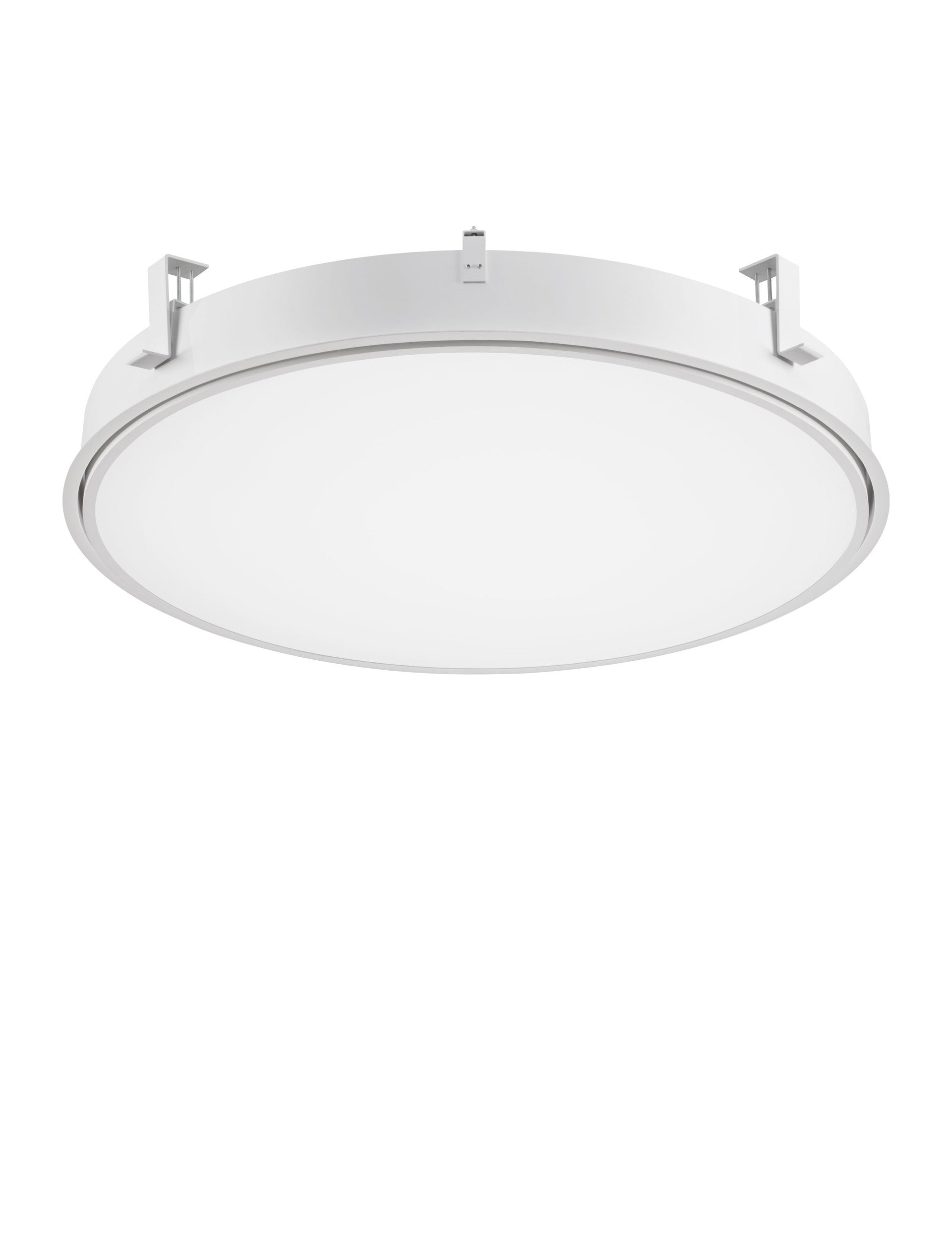 Вградено осветително тяло PERFECT LED 80W 2700-6000K Пясъчно бял алуминий