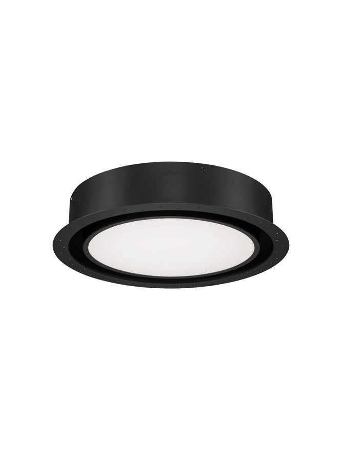 Вградено осветително тяло PERFECT LED 24W 2700-6000K Пясъчно черен алуминий