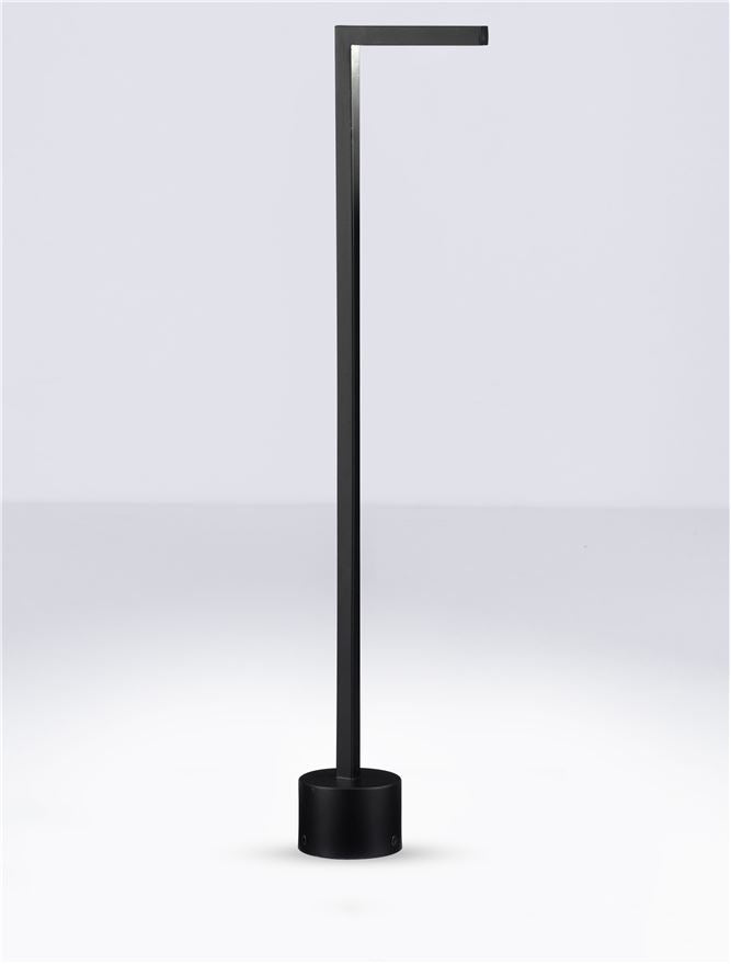 Външен пендел PIPE 5W Пясъчно черен алуминий IP65 L11 H64.5см
