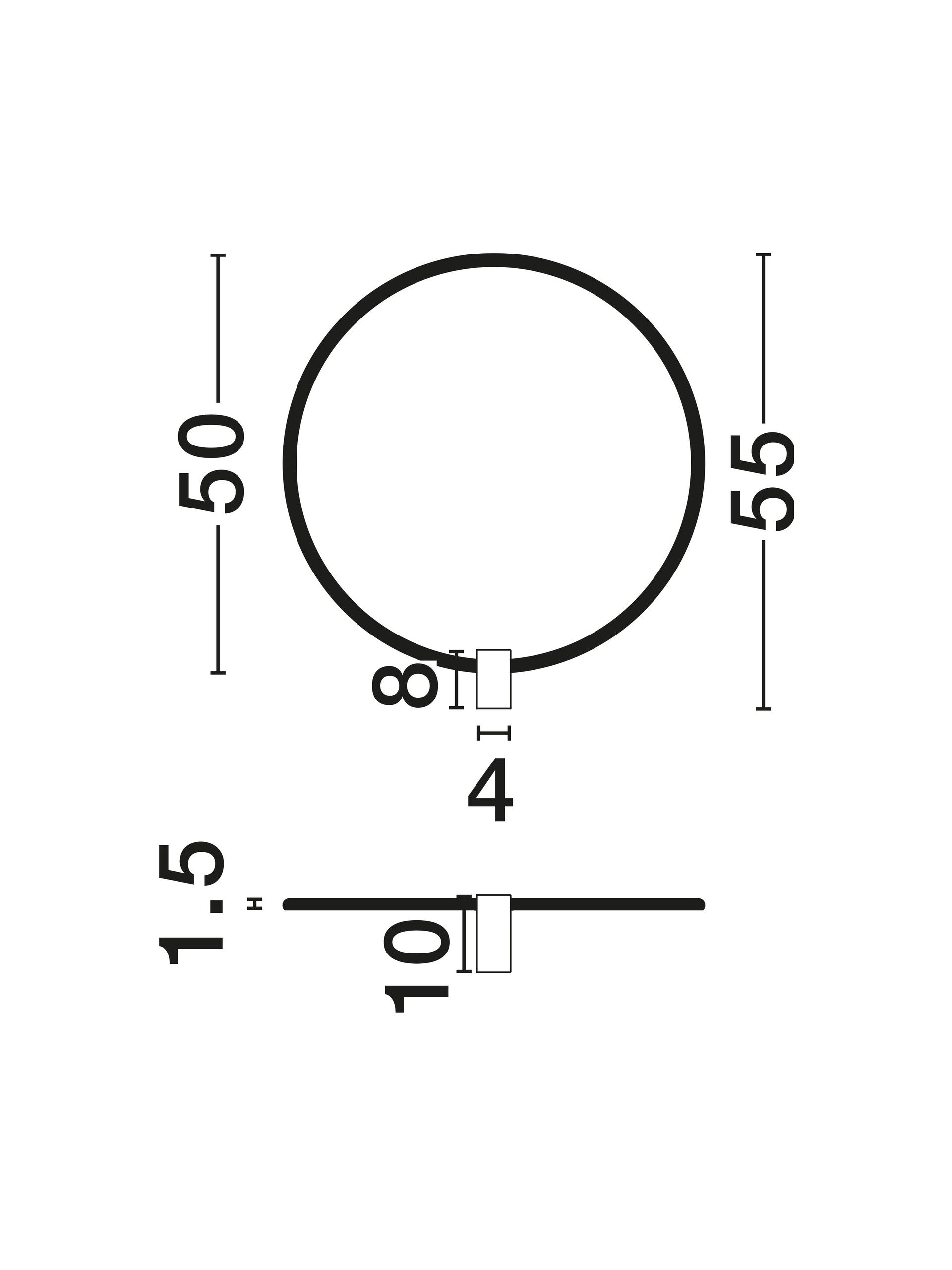 Висящо осветително тяло (пендел) CERCIO 21W Триак димируем пясъчно бял алуминий