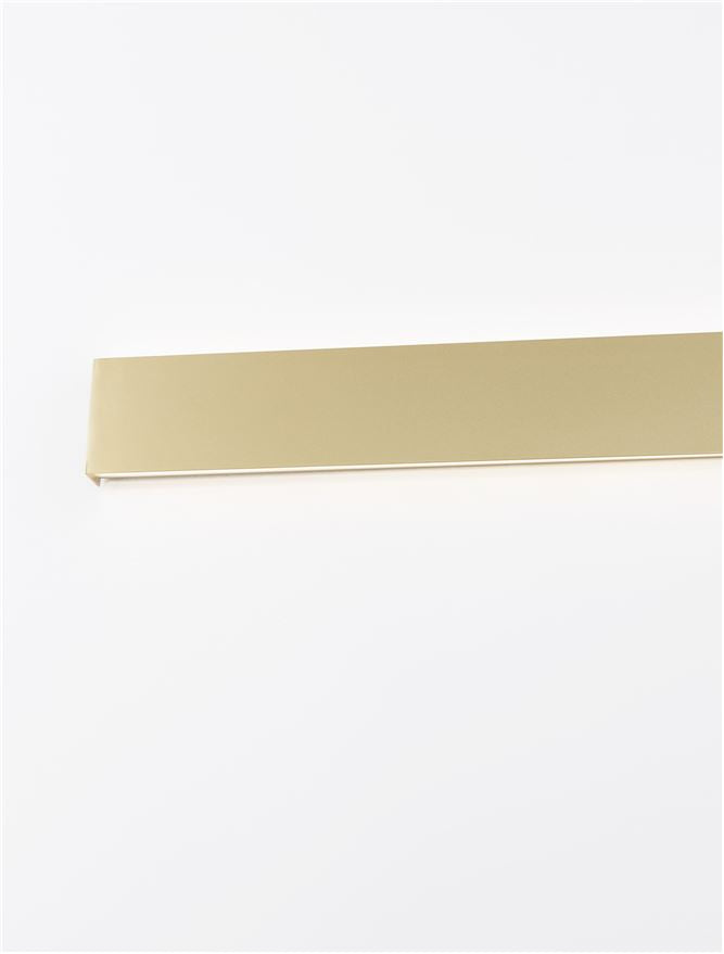 Висящо осветително тяло (пендел) SELINE 20W Златист алуминий IP44